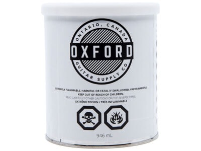 Oxford Nitrocellulose Lacquer - White Primer - Quart Tin