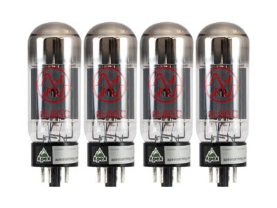 6L6GC Poweramp vacuum tube – Apex Matched Quad