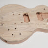 Solo LPK-75B DIY Electric Guitar Kit With Spalted Maple Top & Bolt On Neck