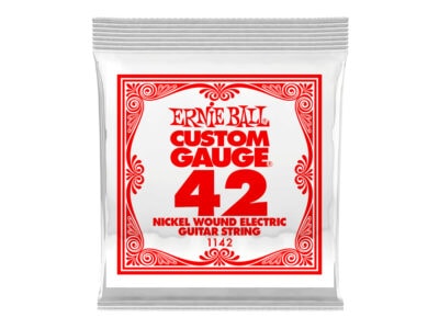 Ernie Ball 1142EB Nickel Wound Single String - .042