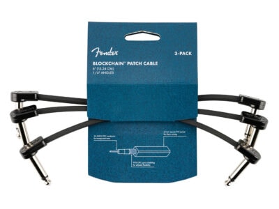 Fender Blockchain 6" Patch Cables, 3-Pack