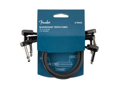 Fender Blockchain 12" Patch Cables, 3-Pack