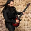 DiMarzio DD2200JPBKBL John Petrucci Nylon ClipLock® Guitar Strap - Blue Thread