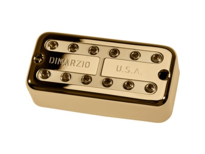 DiMarzio DP297FGCR Super Distor'Tron Bridge Pickup - Gold Cover With Cream Insert