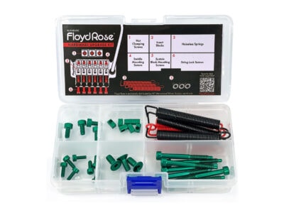Floyd Rose Stainless Steel Color Hardware Upgrade Kit - Green
