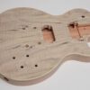 Solo LPK-75B DIY Electric Guitar Kit With Spalted Maple Top