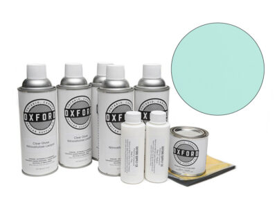 Oxford Deluxe Aerosol Nitrocellulose Lacquer Finishing Kit - Kerry Green