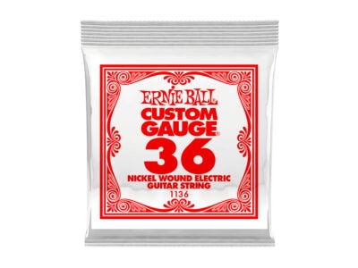Ernie Ball 1136EB Nickel Wound Single String - .036
