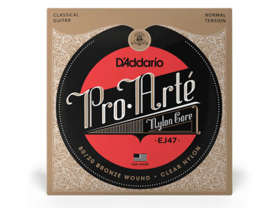 D'Addario EJ47 Pro-Arte 80/20 Bronze Wrap, Nylon Core Strings - Normal Tension