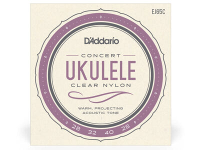 D'Addario EJ65C Pro-Arte Custom Extruded Ukulele Strings, Concert