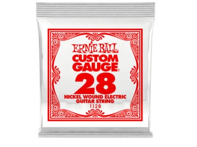 Ernie Ball 1128EB Nickel Wound Single String - .028