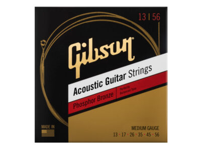 Gibson PB13 Phosphor Bronze Acoustic Guitar Strings, Medium, 13-56