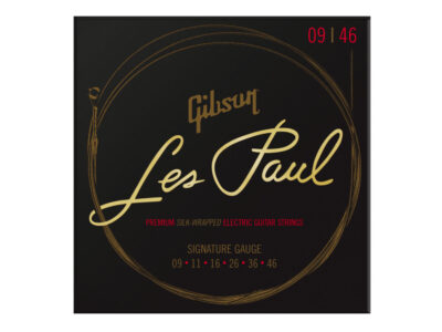 Gibson Les10 Les Paul Premium Electric Guitar Strings, Light, 10-46