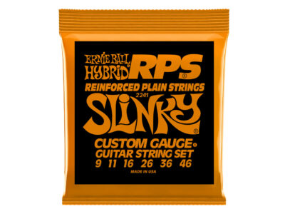 Ernie Ball 2241 Reinforced Hybrid Slinky RPS Nickel Wound Electric Guitar Strings, 9-46