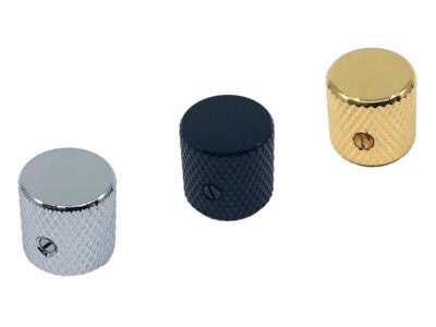 Solo Pro Metal Knurled Flat Top Knobs