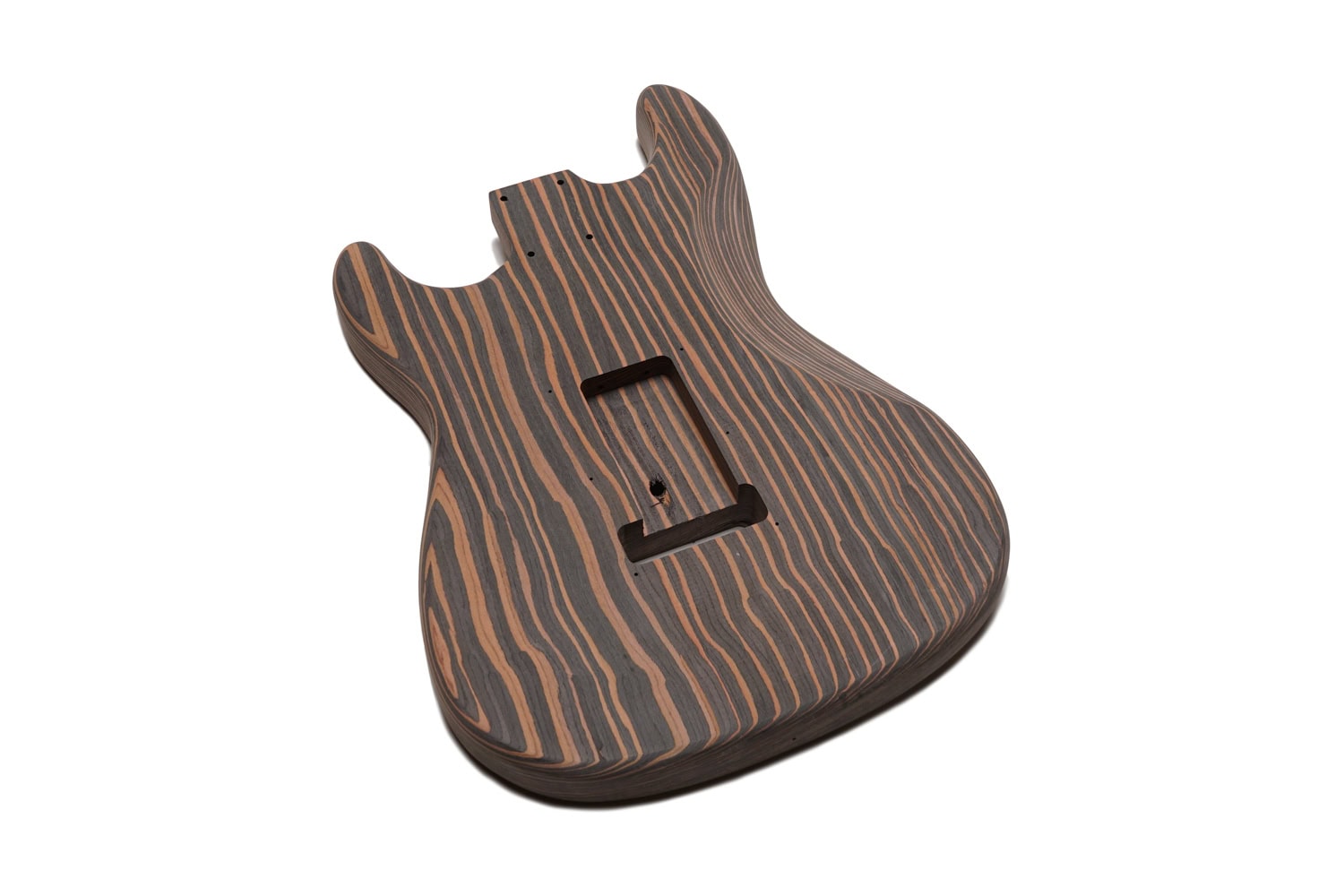 Shop Solo STKZEB1 DIY Engineered Zebrawood Electric Guitar Kit Online