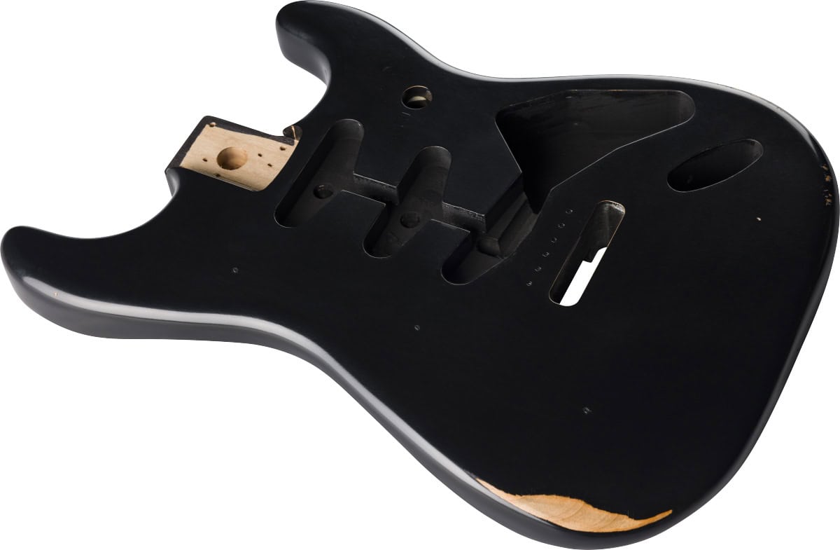 Fender® Road Worn® 50's Stratocaster® SSS Alder Body, Black