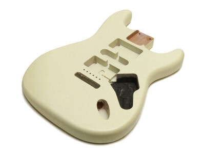 Solo ST Style HSH Satin Nitro Finished Guitar Body - Vintage White