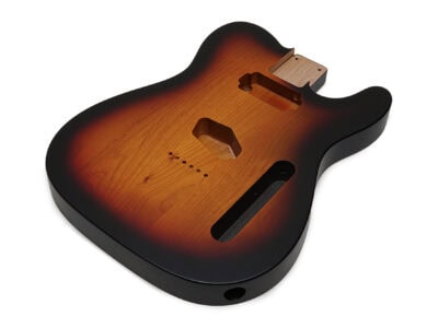 Solo TC Style Satin Nitro Finished Guitar Body - 3 Tone Sunburst