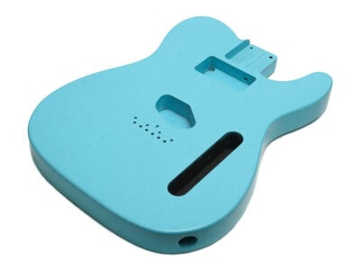 Solo TC Style Satin Nitro Finished Guitar Body - Daphne Blue
