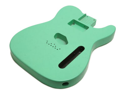 Solo TC Style Satin Nitro Finished Guitar Body - Seafoam Green