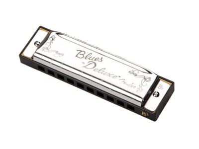 Fender® Blues Deluxe Harmonica, Key of B Flat