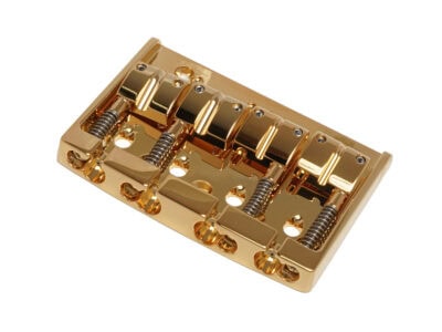 Gotoh 404BO-4 Multi-Tonal 4 String Gold Bass Bridge