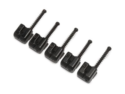 Ibanez 2AC2B251B B25 Black Accu-Cast Bass Saddles