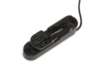 Ibanez 2BB1001RBKF Black Matte Mono-Rail V Single String Bass Bridge With Piezo