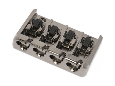 Ibanez 2BB4ACD001 B300P 4 String Cosmo Black AeroSilk Piezo Bass Bridge