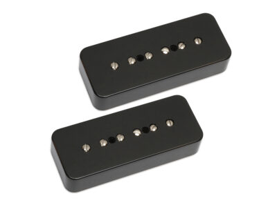 Solo Pro Vintage Modified Alnico P90 Black Pickup Set