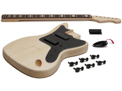 Solo JMKBAR-1-SD DIY Baritone Electric Guitar Kit With Solderless Electronics