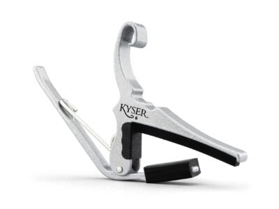 Kyser Quick-Change Capo For 6-String Acoustic Guitar - Silver