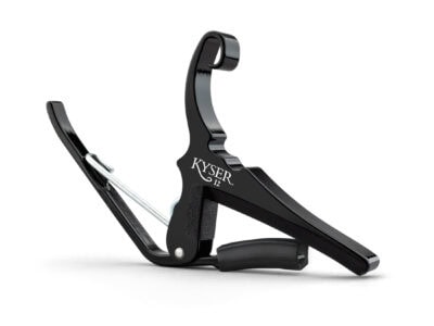Kyser Quick-Change Capo For 12-String Acoustic Guitar - Black