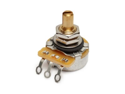 Solo Pro CTS Vintage 550K-A Split Shaft Audio Taper Potentiometer - Imperial