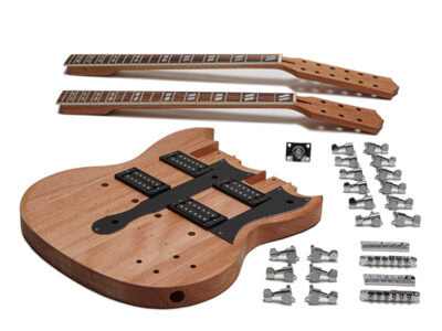 Solo DSGK-12 DIY Double Neck Electric Guitar Kit