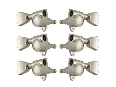 Grover 102N Rotomatic Nickel Machine Heads 3+3 - Keystone Style