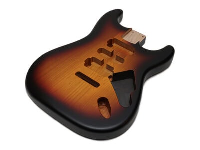 Solo ST Style HSH Satin Nitro Finished Guitar Body - 3 Tone Sunburst