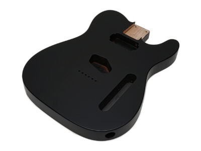 Solo TC Style Satin Nitro Finished Guitar Body - Black