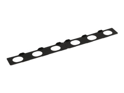 Hipshot 6U610B Black Universal Mounting Plates