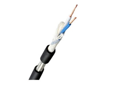 Canare L-2T2S 2-Conductor Black XLR/Stereo Cable - Sold Per Foot