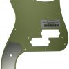 Solo Pro P Bass 3-Ply Pickguard, 13 Holes Mint Green